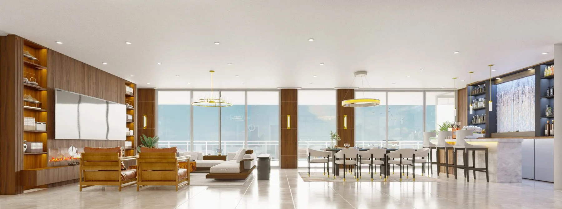 The living space