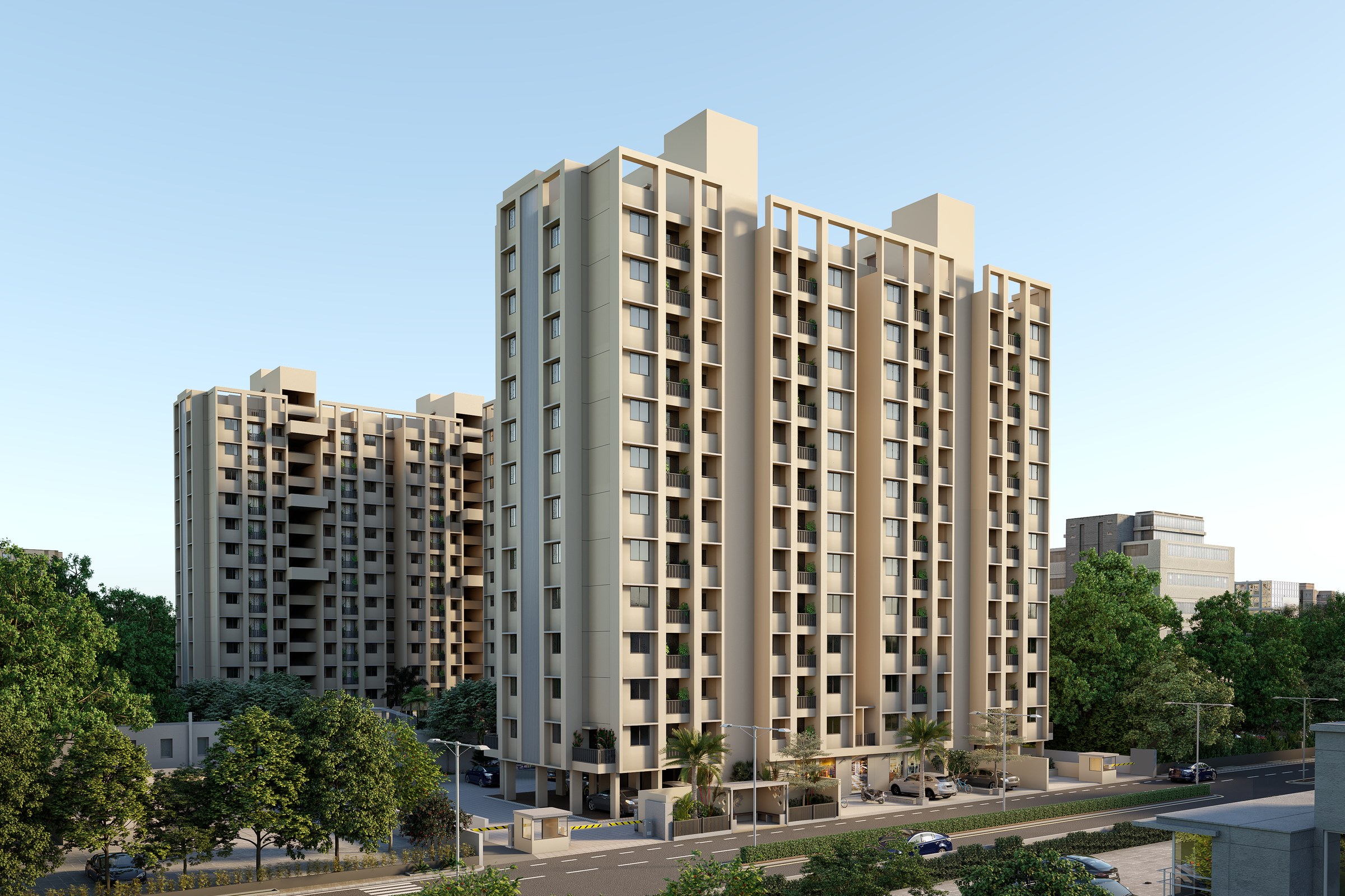 Indian Highrise Residential Towers