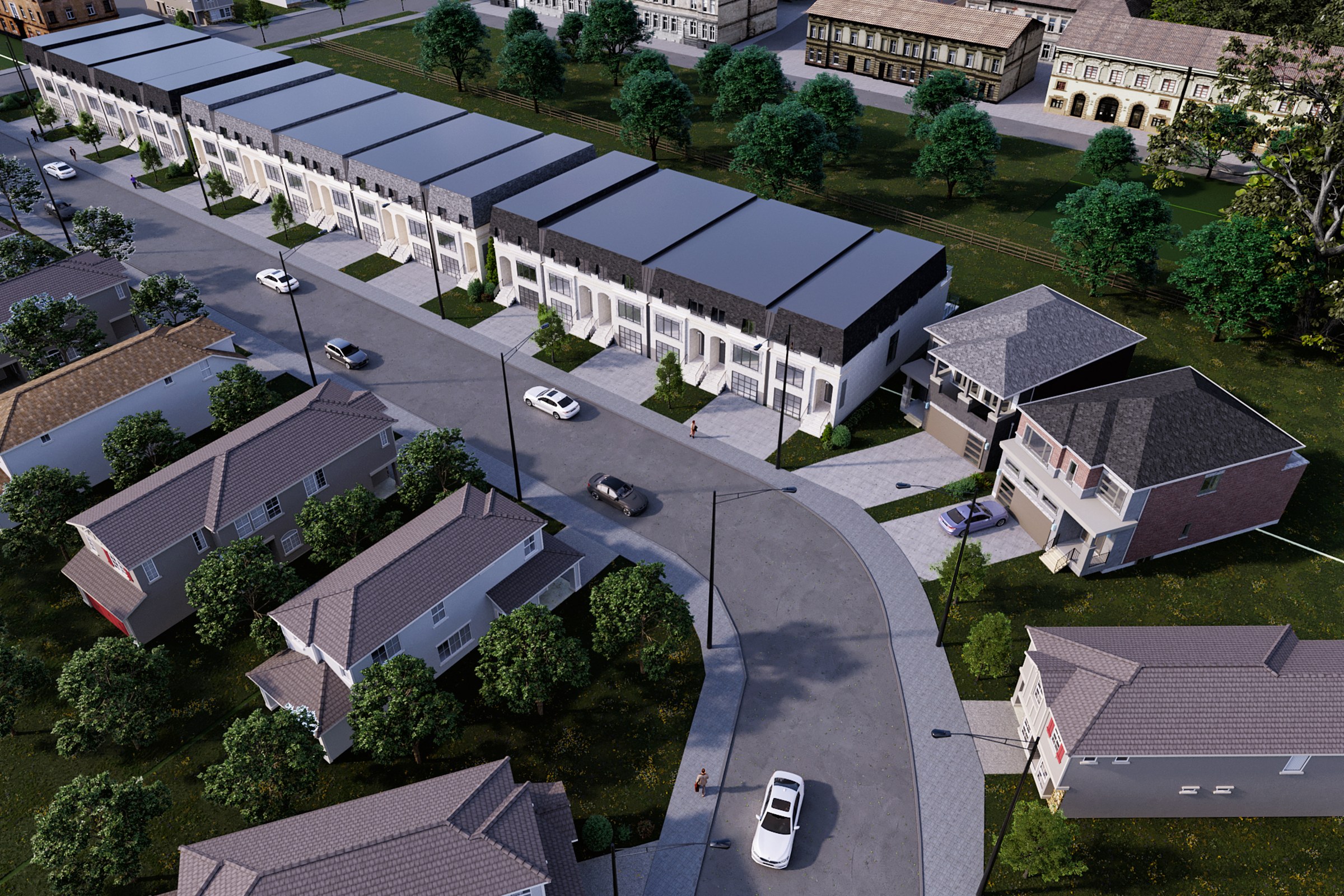 Suburban Townhouse Infill