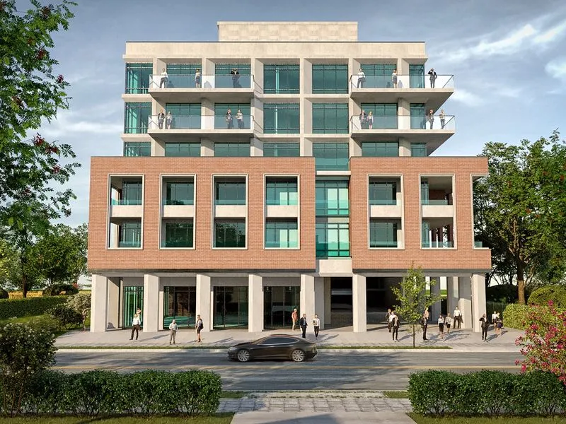 1717 Brock St South — commercial 3D rendering