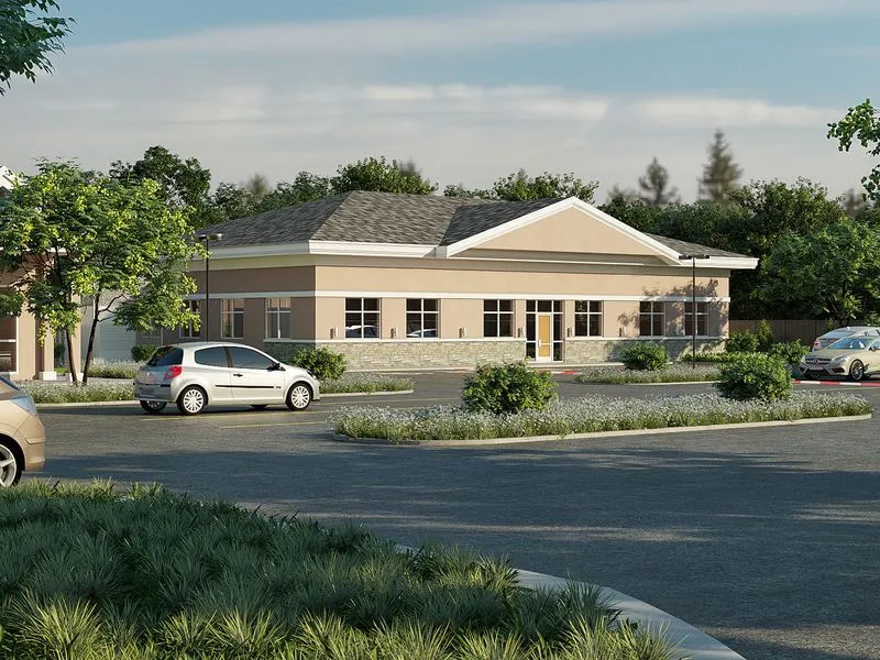 Dunn Ave Medical Office — commercial 3D rendering