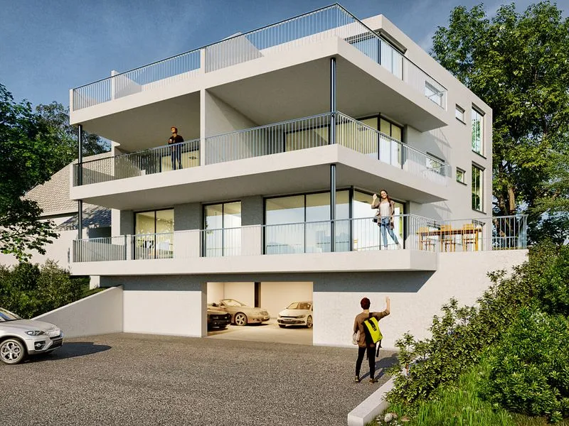 Trois Shkallet Spirale — commercial 3D rendering