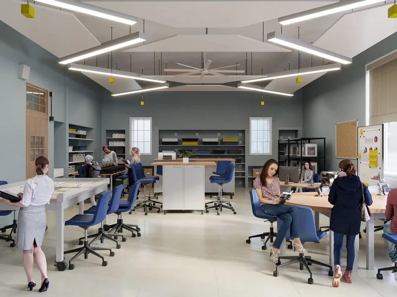 Goff Middle School Interior