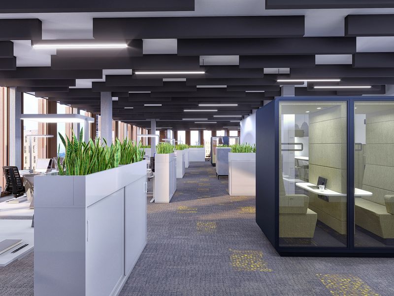 Modern Open Plan Office