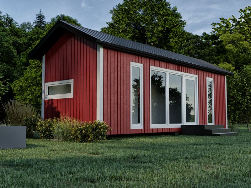 Bk Scandinavian Tiny Cabin