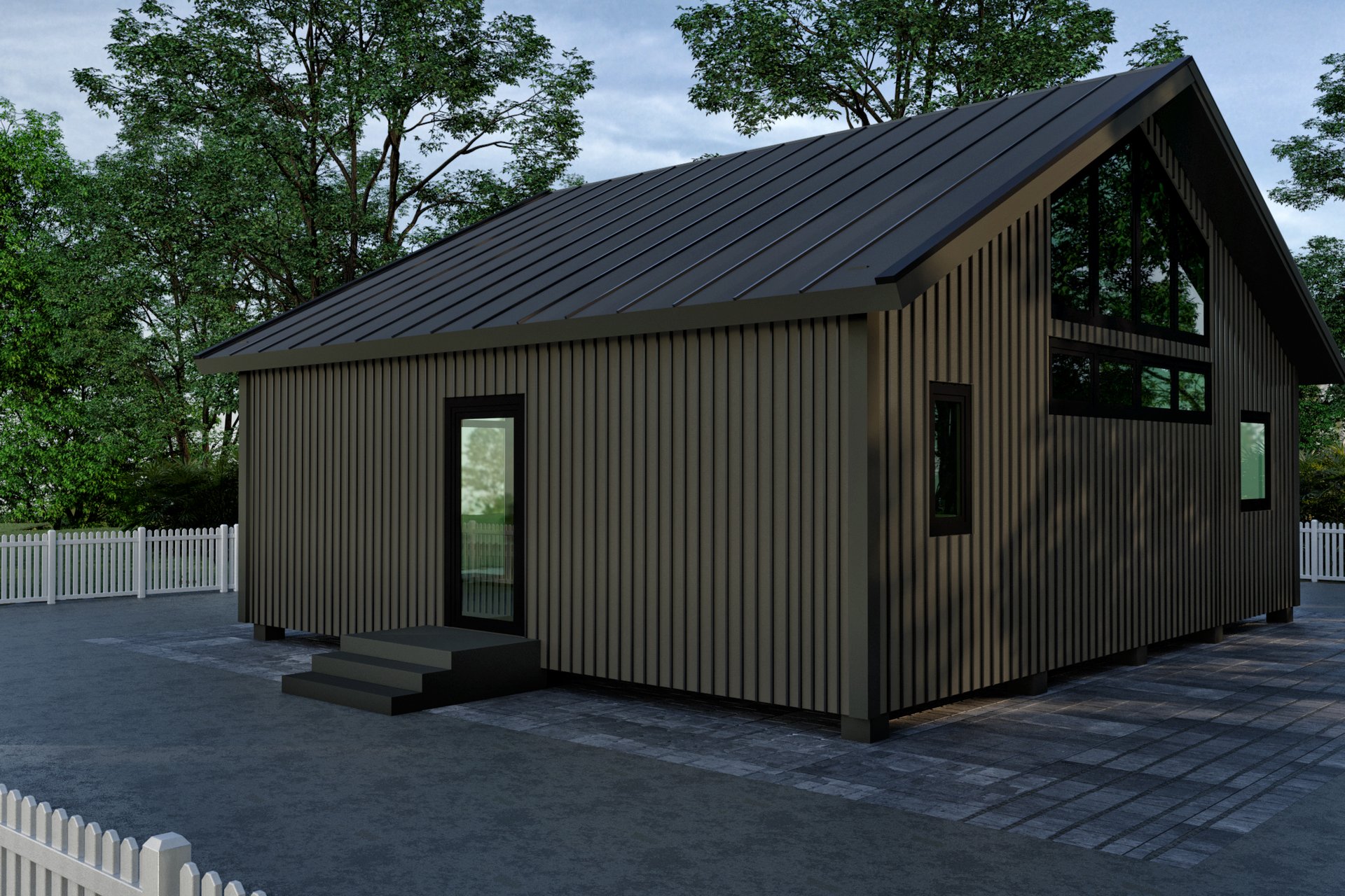 Modern Barn Cabin — image 1