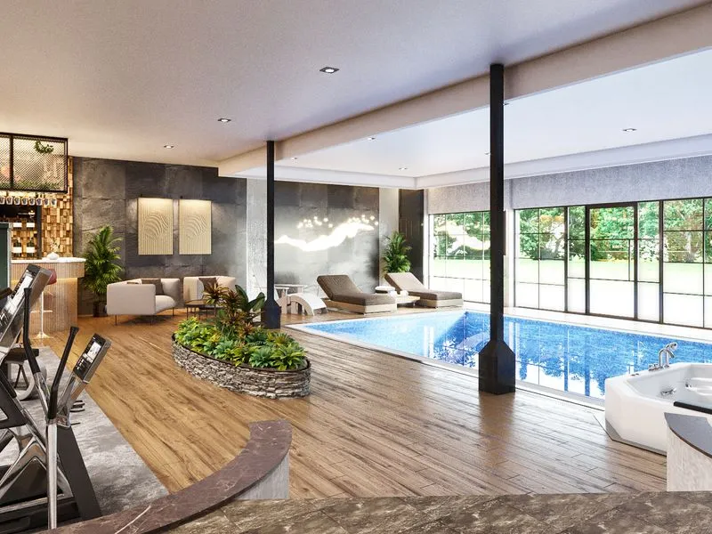 448 the Chesters — hospitality 3D rendering