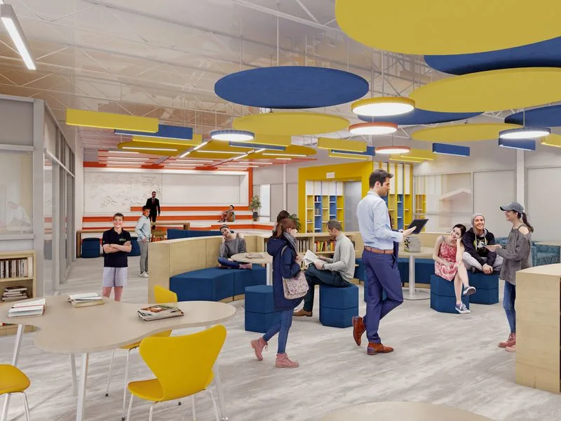 66 Middle School Interiors