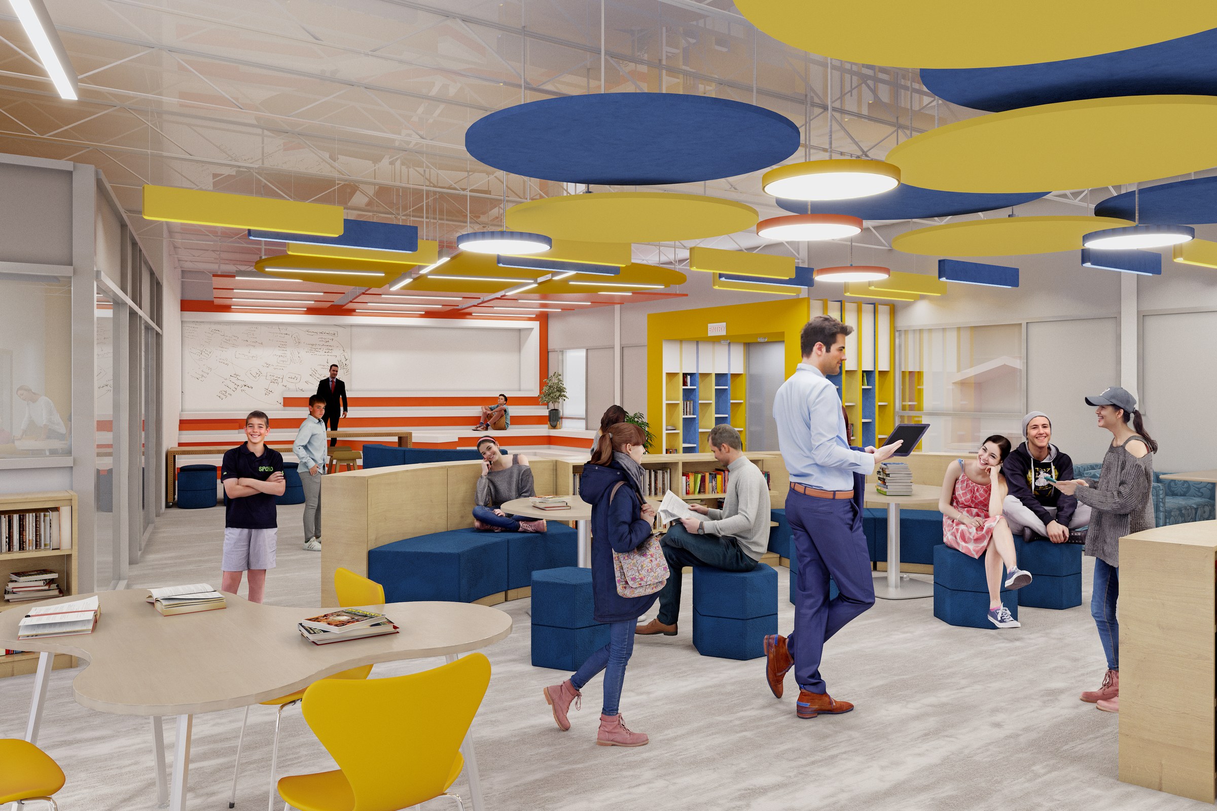 66 Middle School Interiors