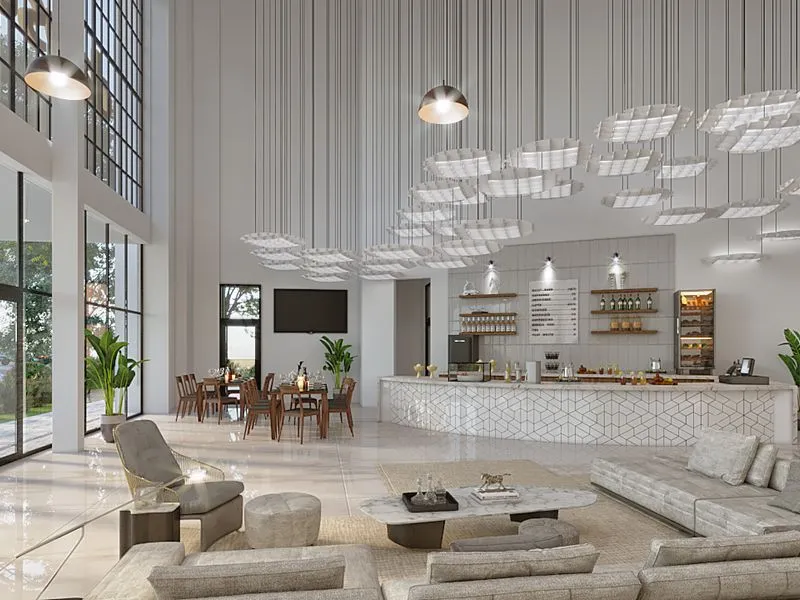 Daystar Church Interiors — hospitality 3D rendering