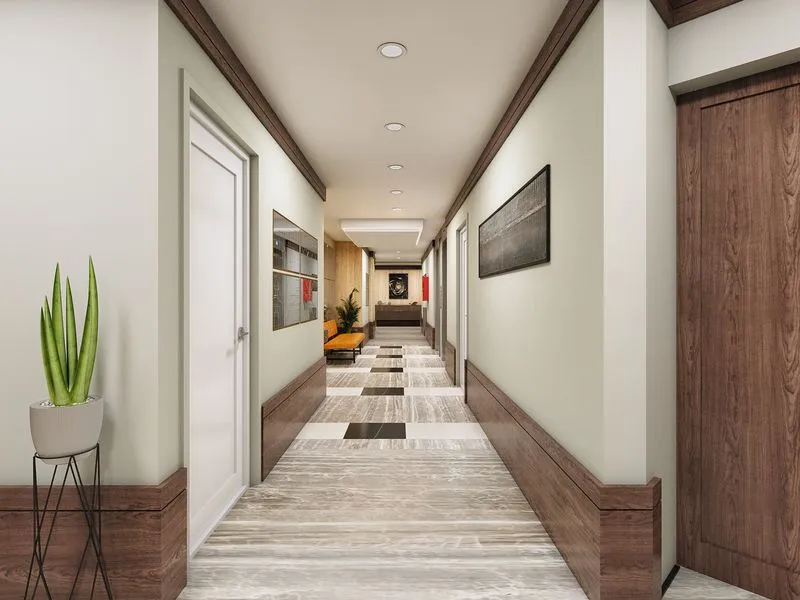 Dmb Enclave Interiors — hospitality 3D rendering