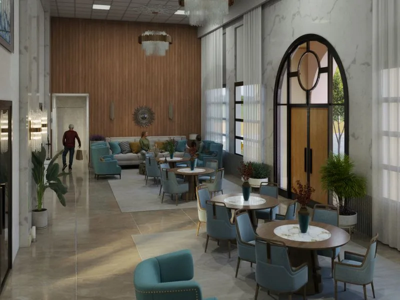 Hotel Art Deco Lounge