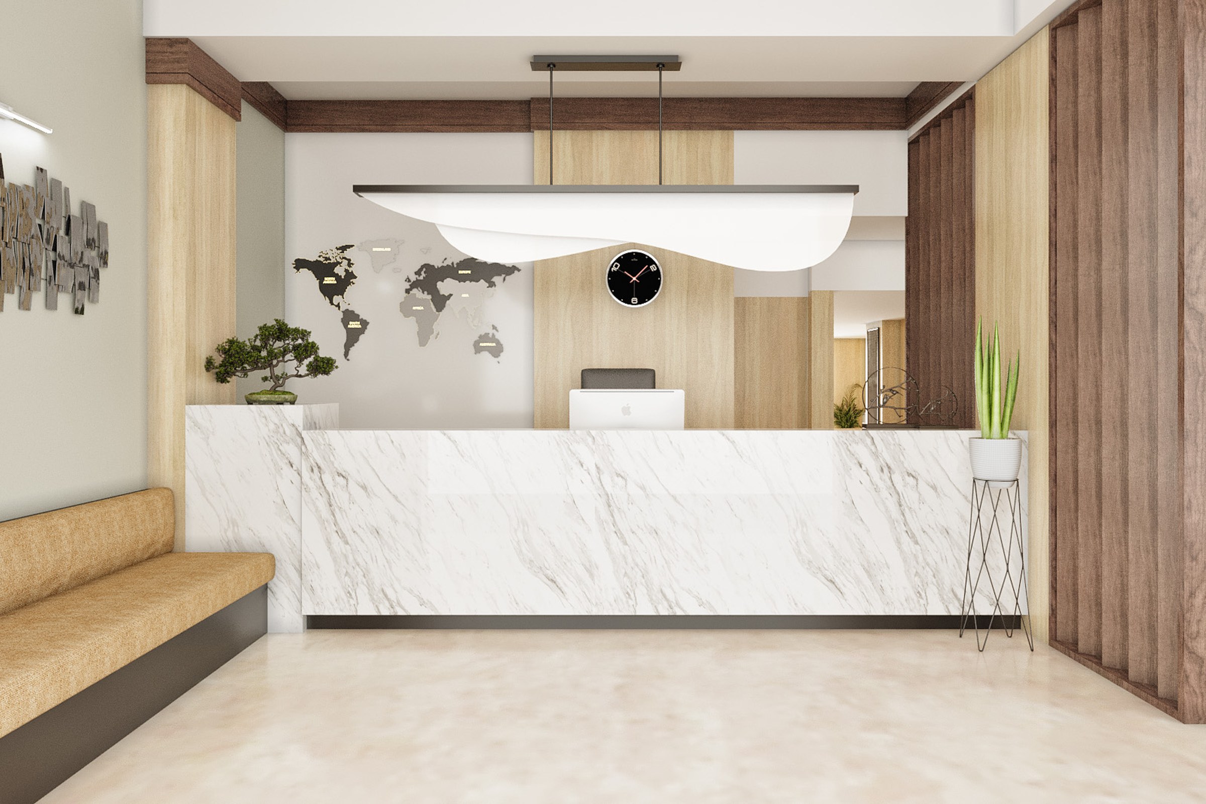 Reception Hotel Desk