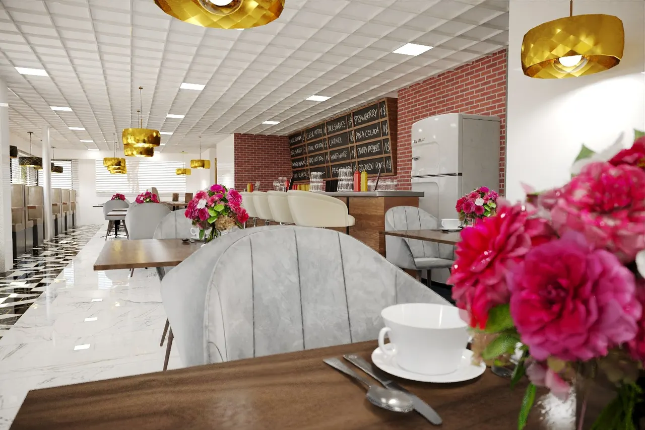 Commercial Interior Rendering: Restaurants, Retail & Offices — professional commercial interior rendering service by Praxis Studio
