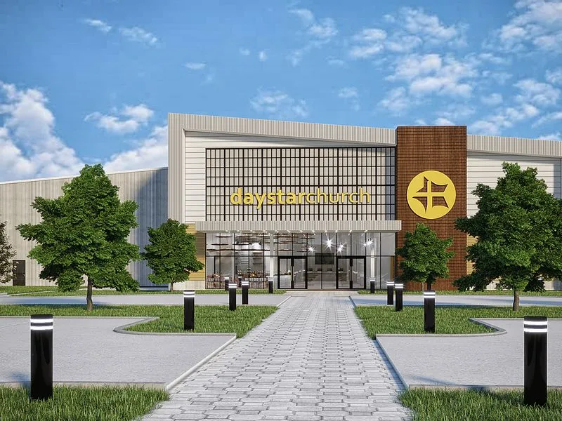 Project Daystar Church — institutional 3D rendering
