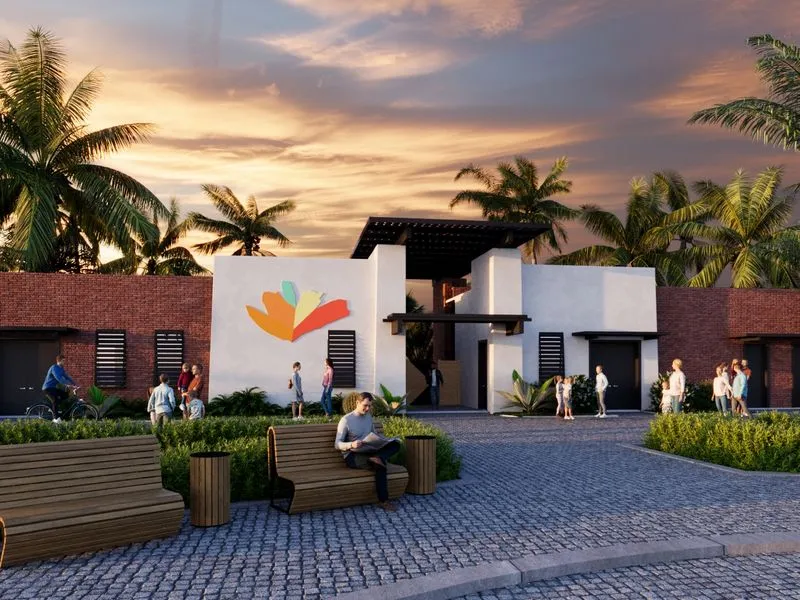 Project Hans Tropical Center — institutional 3D rendering