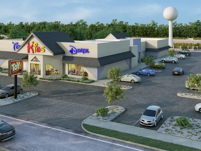 Project Kids Dental Danial — institutional 3D rendering