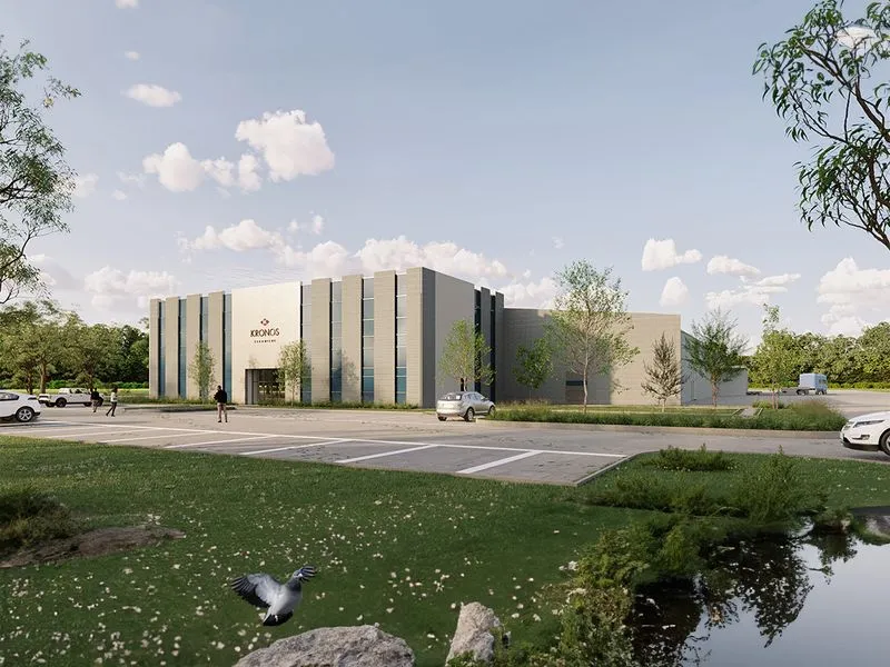 Project Kronos Worship Center — institutional 3D rendering
