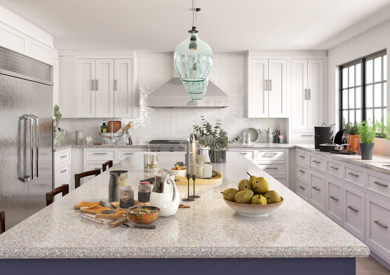 Farmhouse White Kitchen