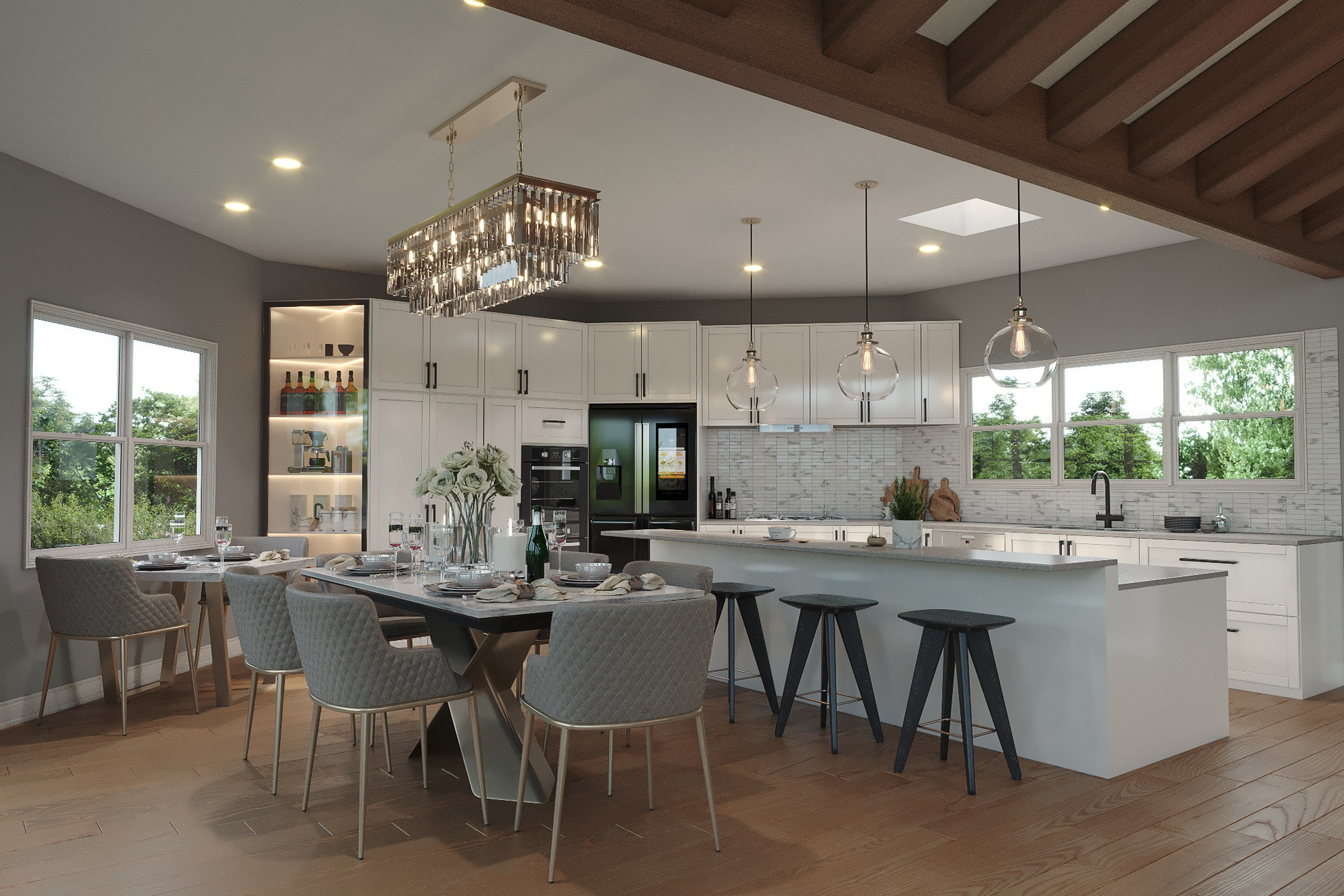 Richard March Kitchen Open Concept