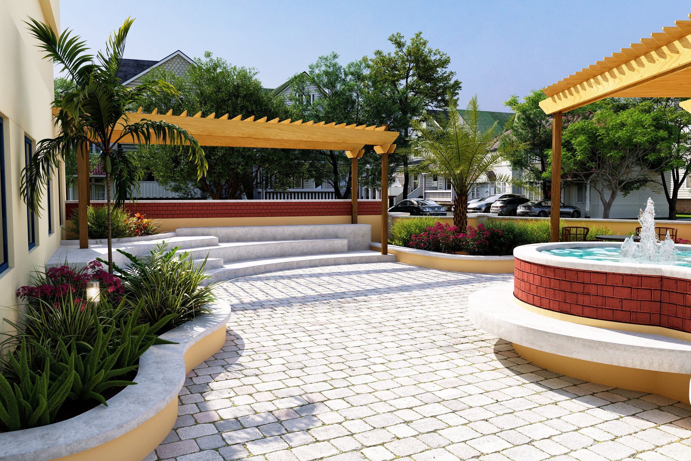 Library Reading Garden