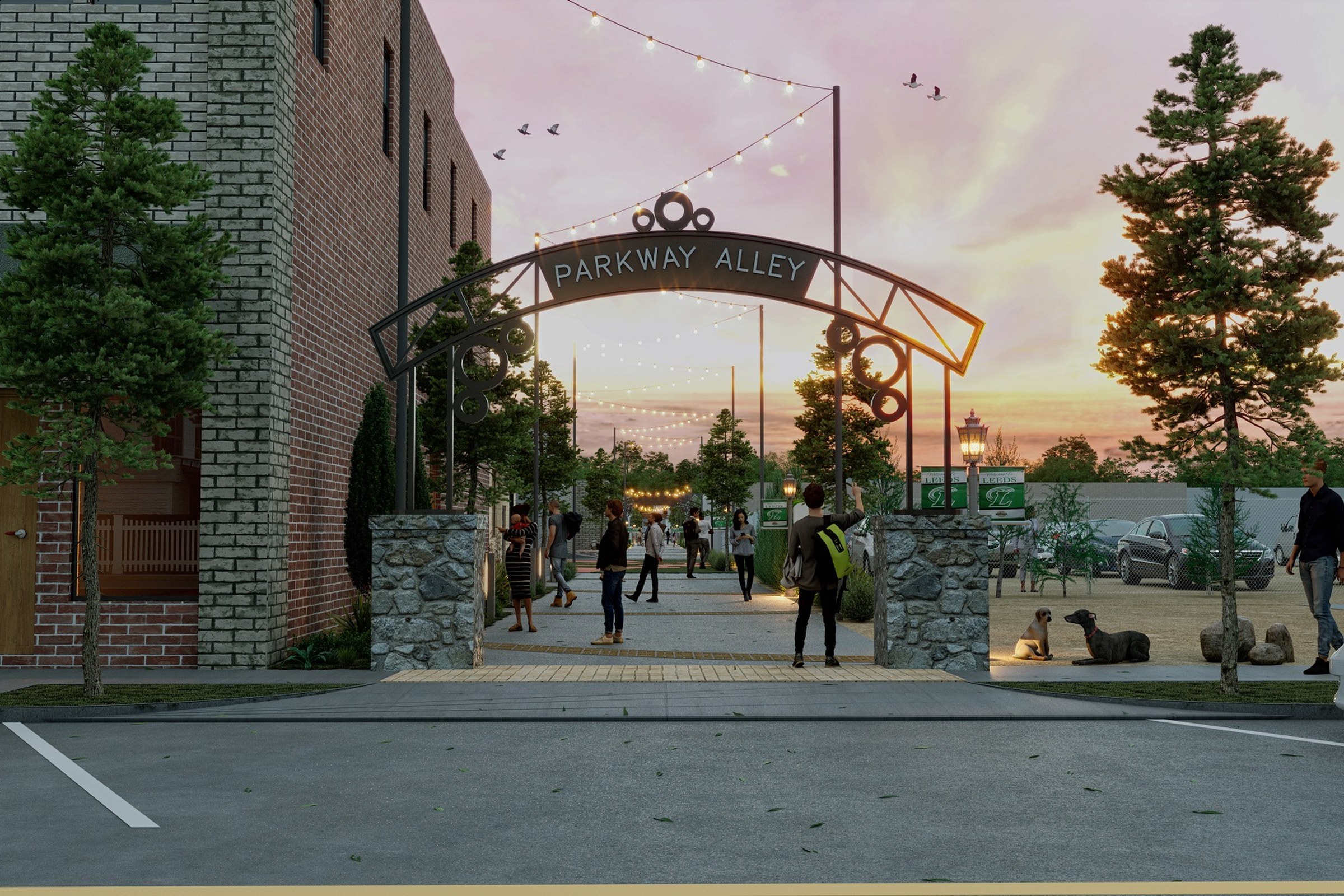 Parkway Alley Urban Walk