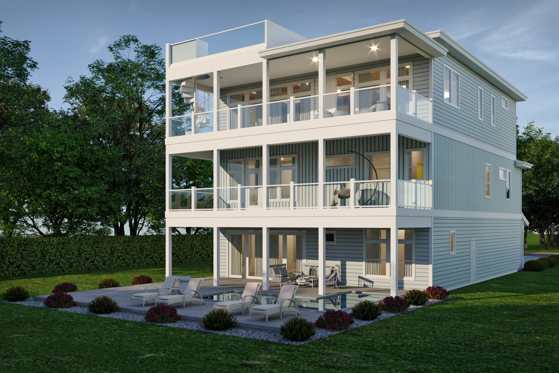 Coastal Three Story — image 1