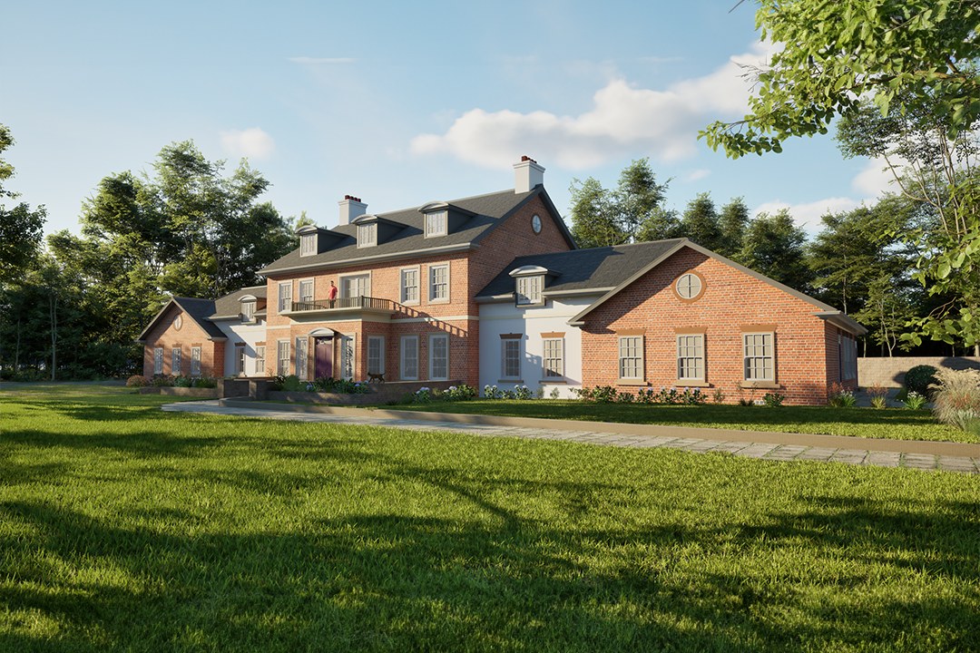 Colonial Brick Mansion 22