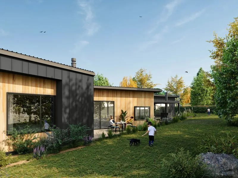 Contemporary Pavilion 12 — residential 3D rendering