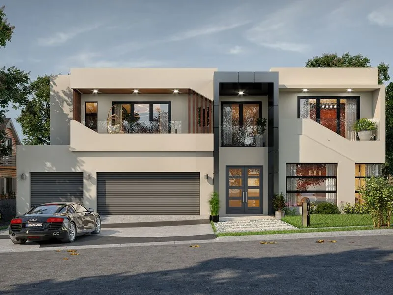 Ehsan Lot 18 Modern — residential 3D rendering