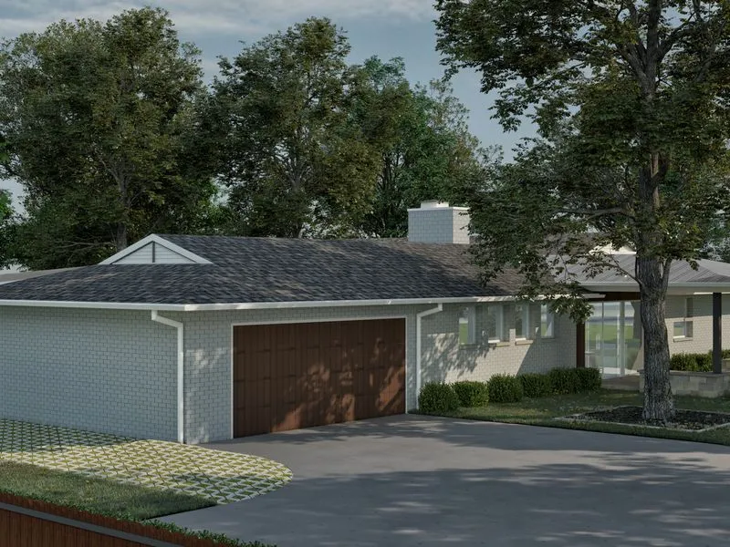 Garry Lynne Ranch Renovation — residential 3D rendering