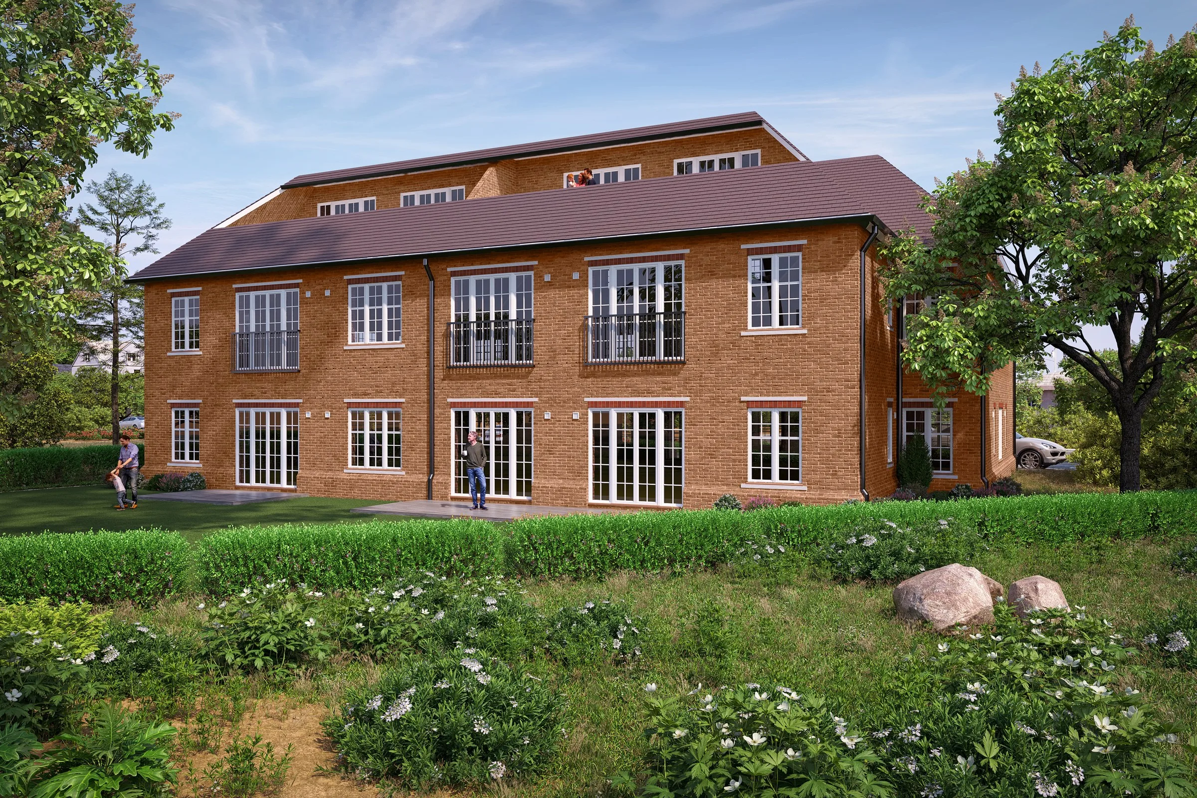 Georgian Brick Apartments — image 1