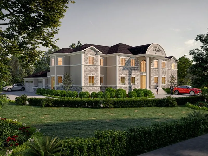 Grafton Crescent Mansion 16 — residential 3D rendering
