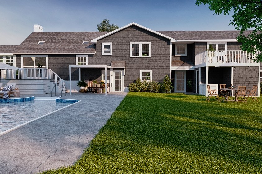 Hamptons Shingle Pool Estate