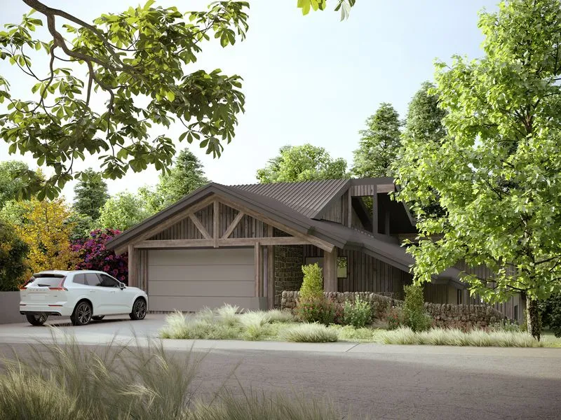 Hans Rustic Retreat — residential 3D rendering