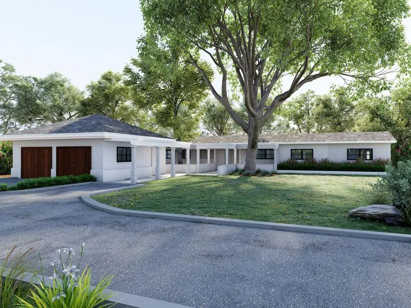 Lakefront Home Renovation — residential 3D rendering