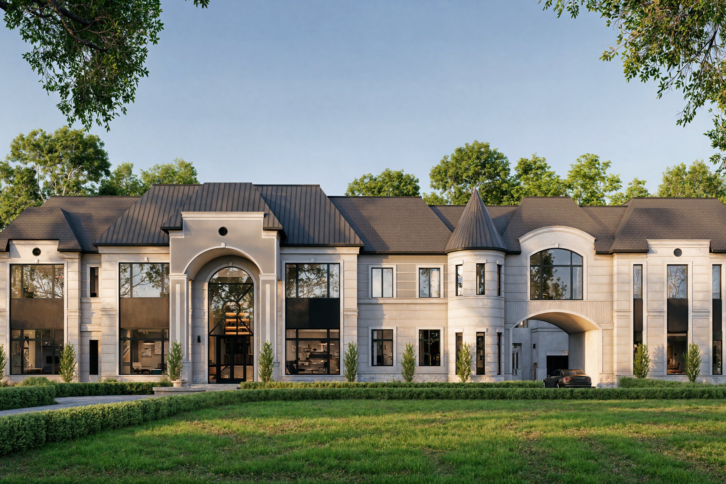 Neoclassical Limestone Mansion 127