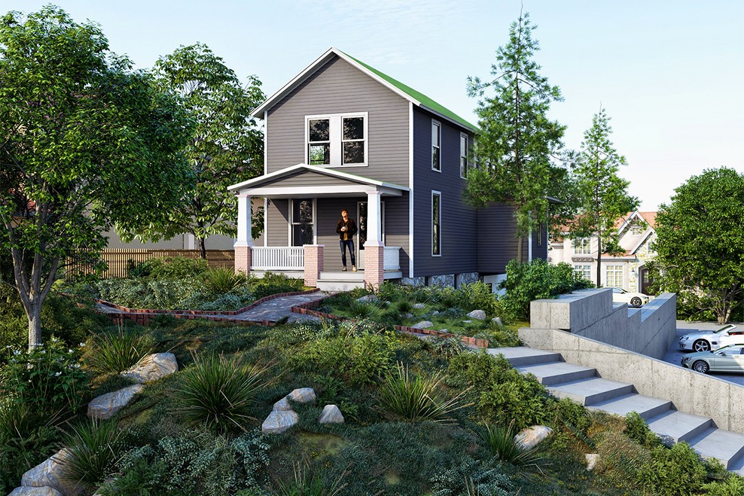 Project 34 Hillside Craftsman Home