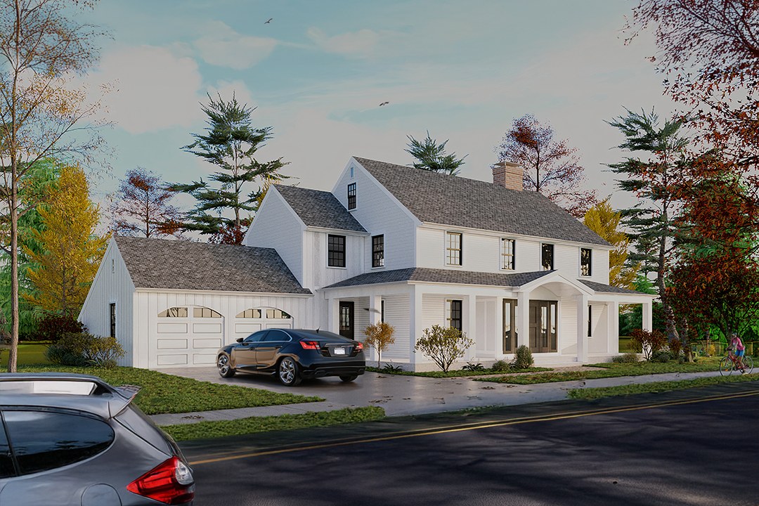 Project 40 White Farmhouse