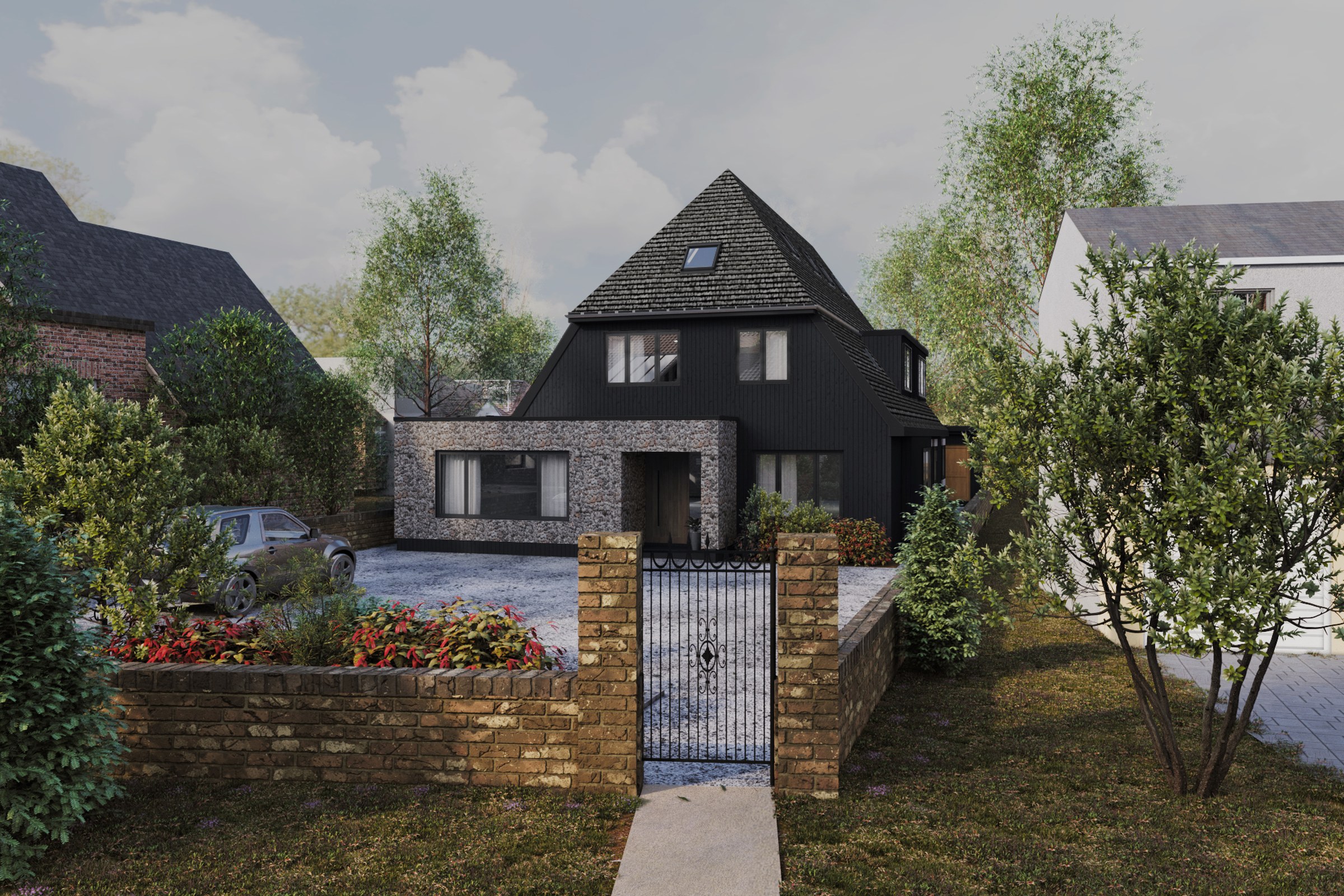 Project 52 Dark Contemporary Home