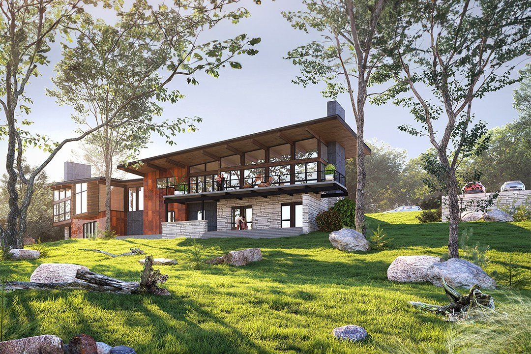 Project 65 Hillside Modern Retreat