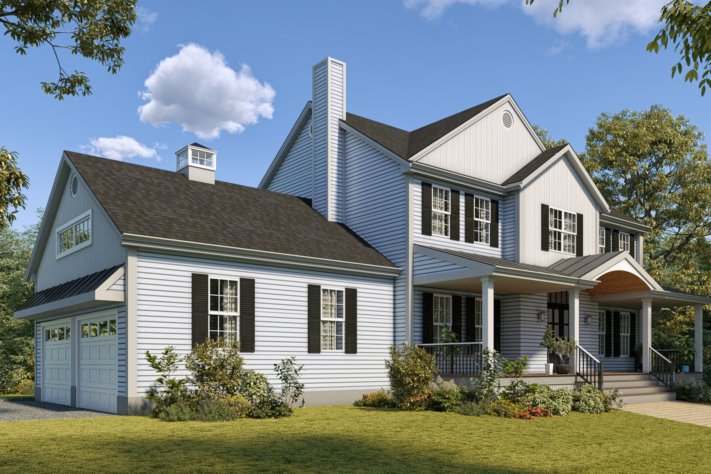 Project 75 Colonial Clapboard Home