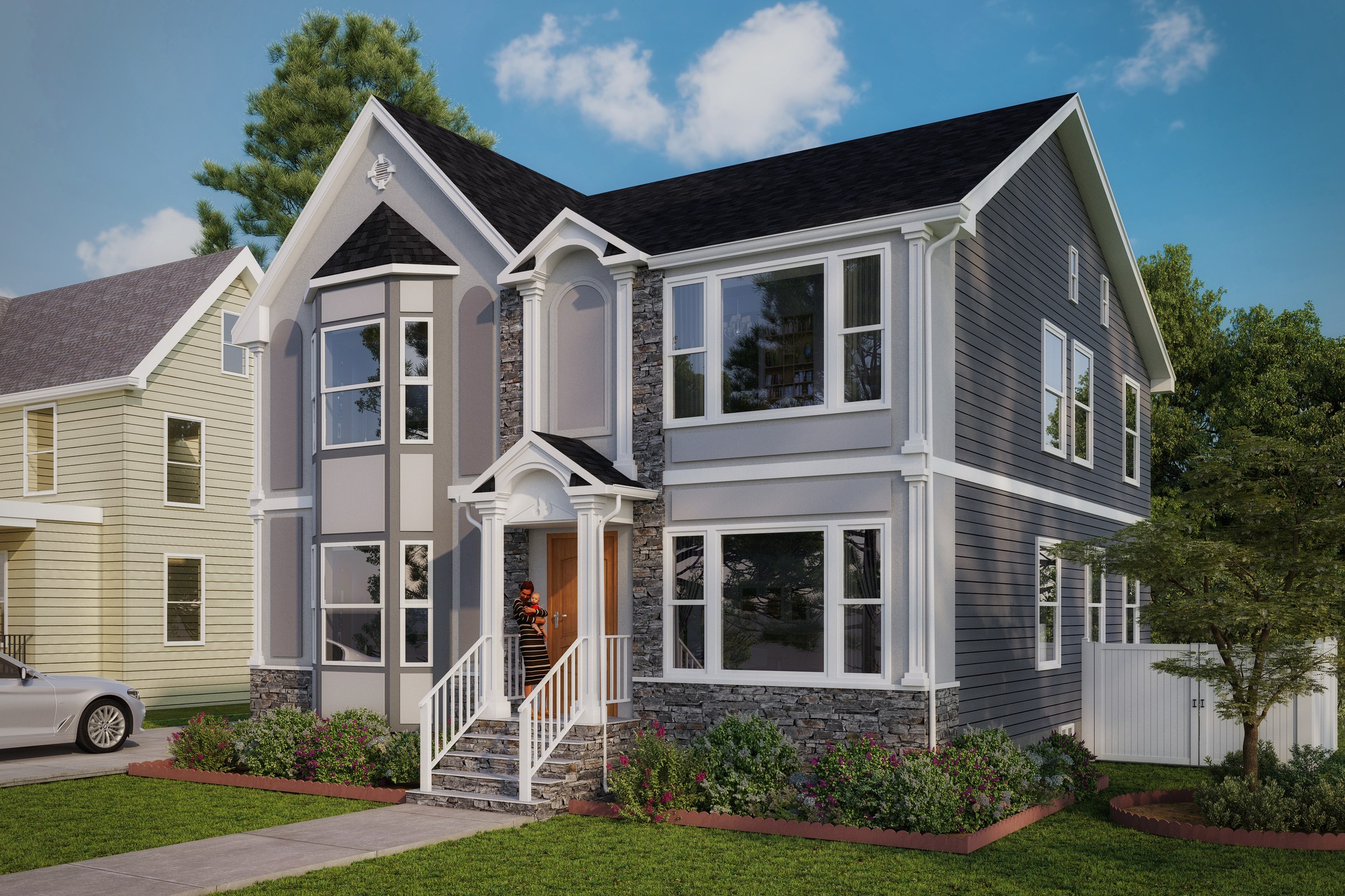 Project 88 Grey Victorian Inspired