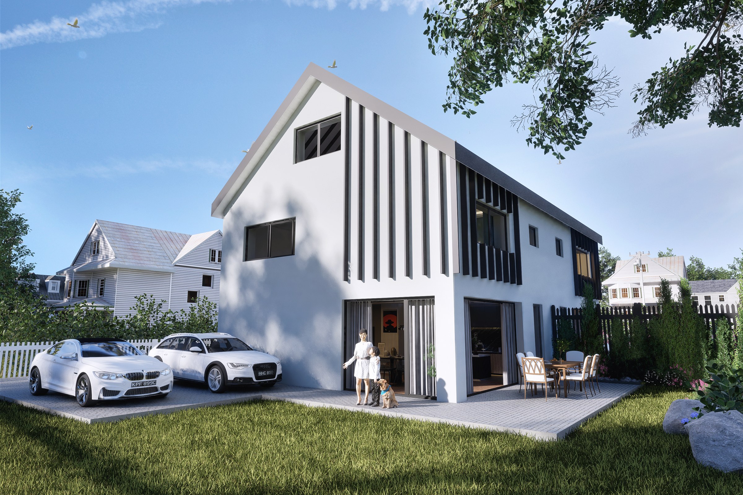 Scandinavian Modern Gable