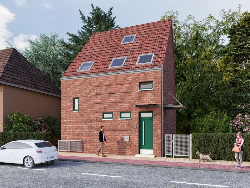 Schleusenstr Duisburg Residence — residential 3D rendering