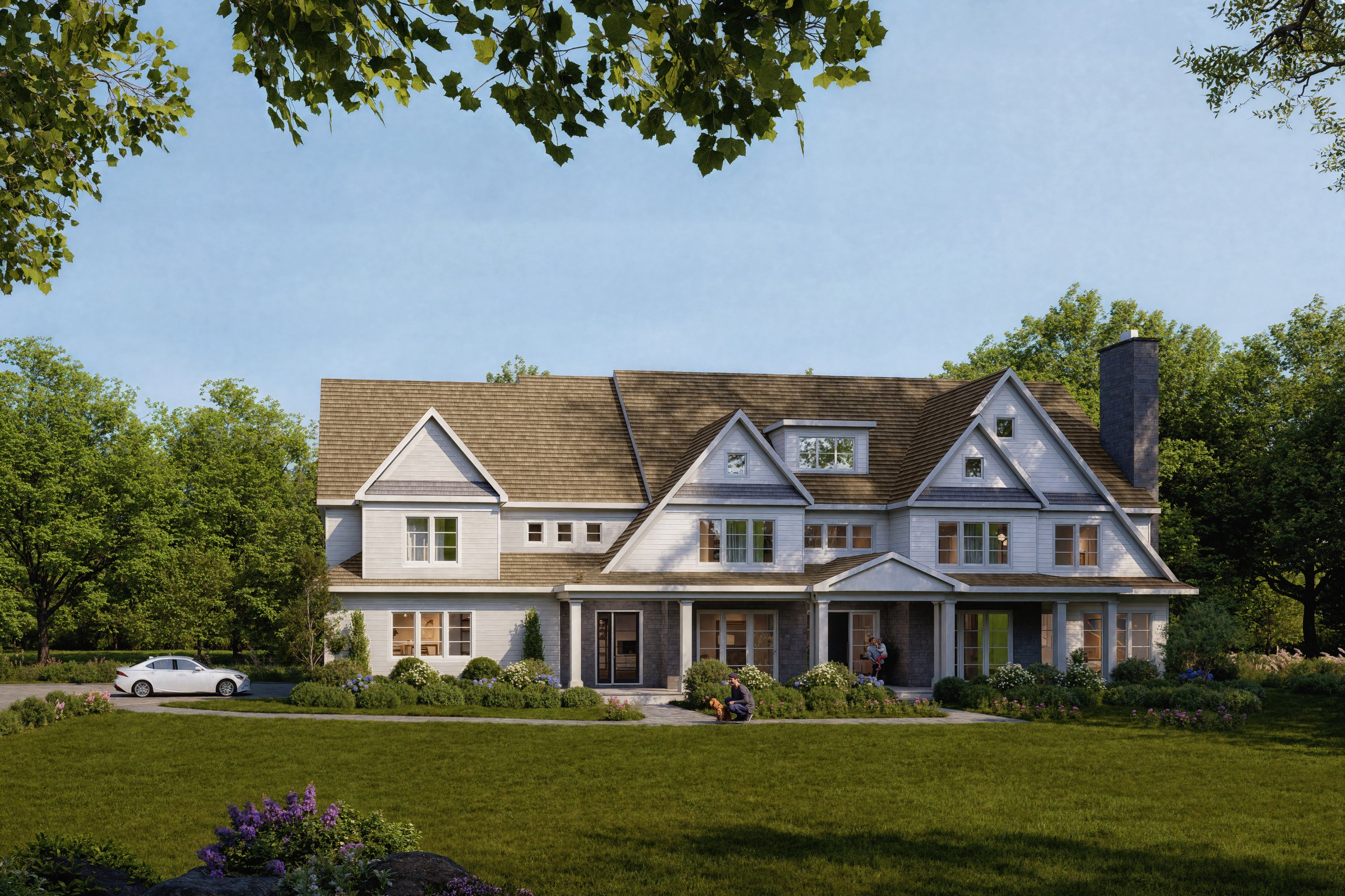 Shingle Style Mansion 108
