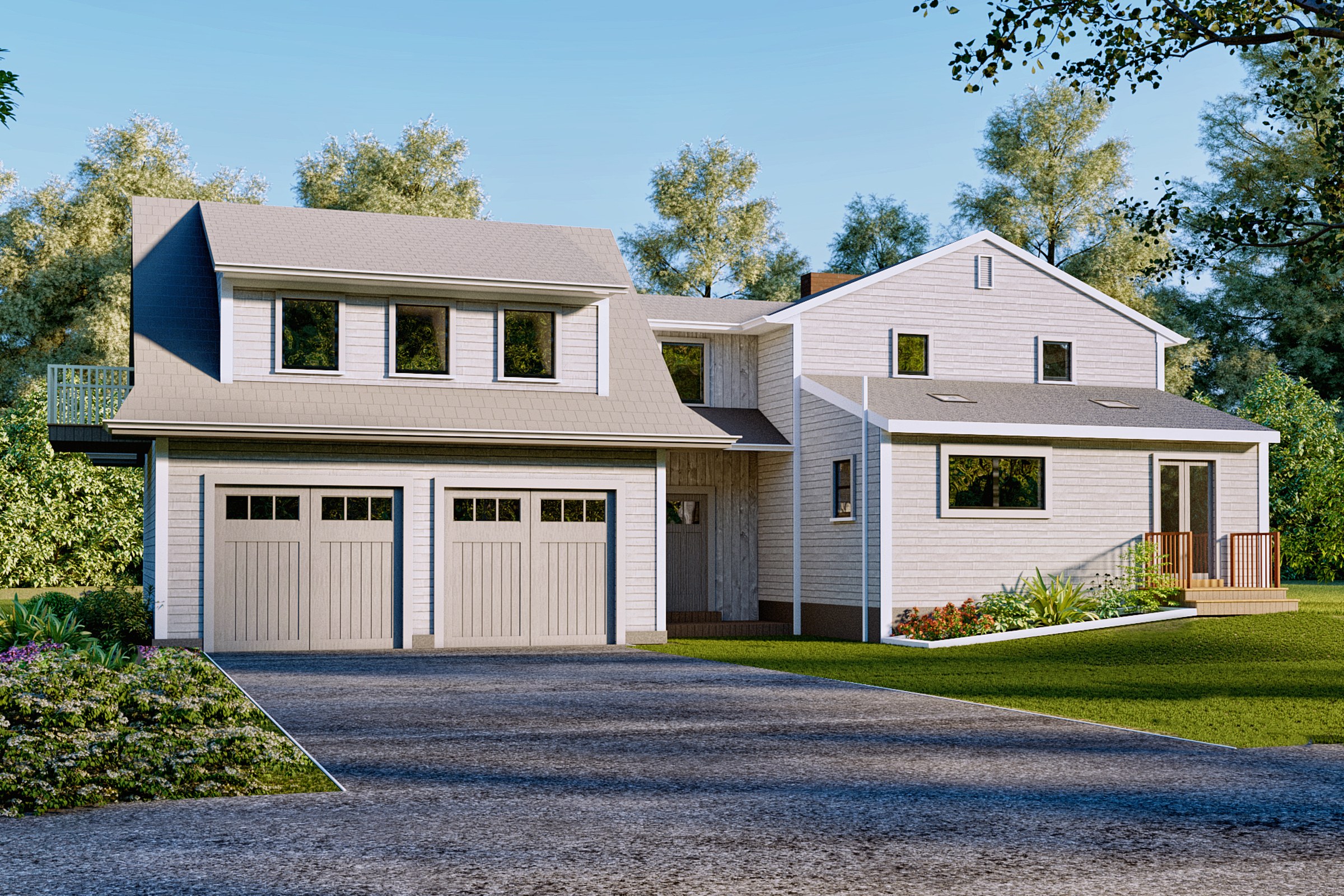 Transitional Split Level 006