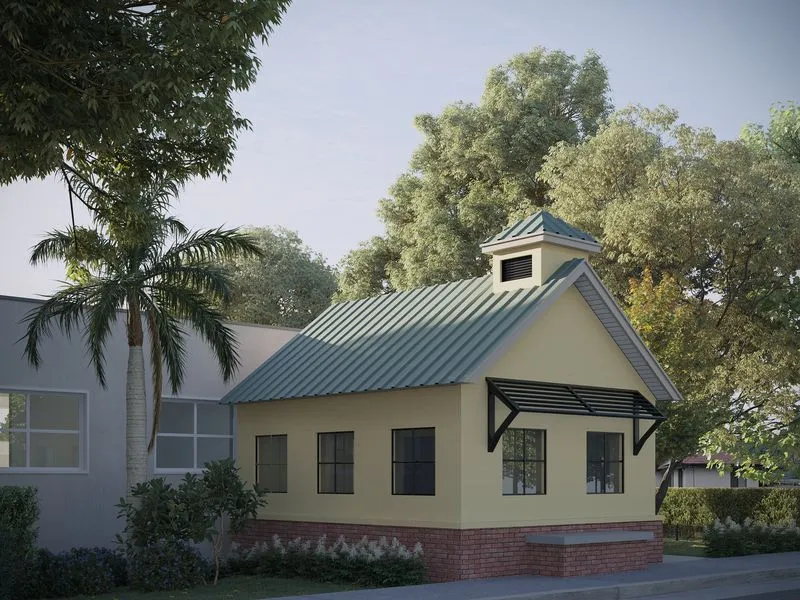 Wellhouse Cottage — residential 3D rendering