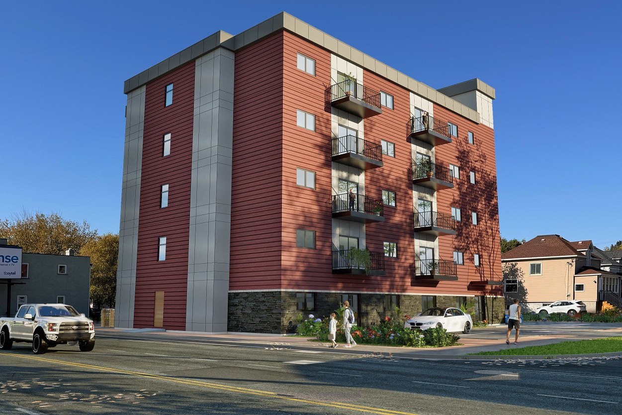 45 Red Siding Urban Apartments