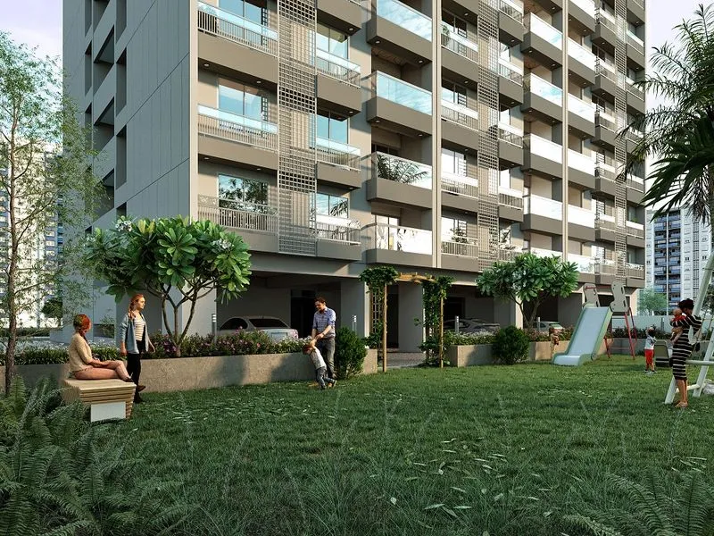 6 Garden Highrise — multi-family 3D rendering